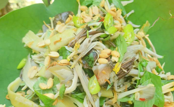 Gỏi hoa chuối